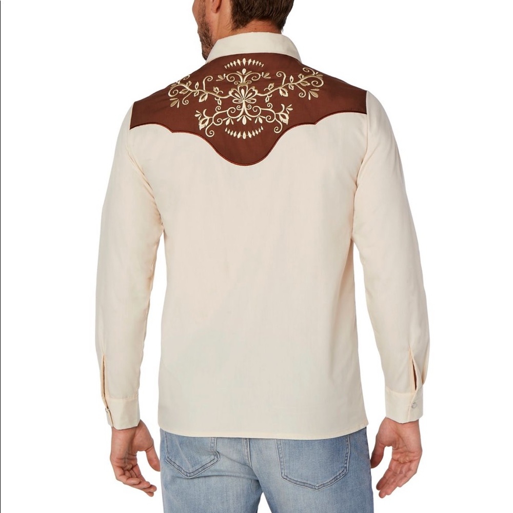 Spirit Adult Western Cowboy Shirt. Large